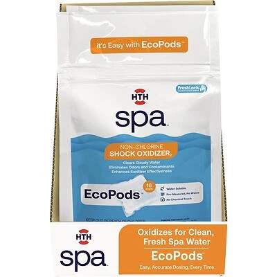 HTH 86110 Non-Chlorine Spa Shock Pods, 2 lb