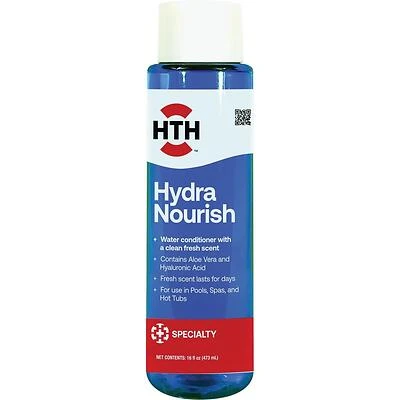 HTH Hydra Nourish 16‑oz Water & Spa Conditioner – Fresh Scent Formula
