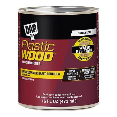 DAP Plastic Wood Hardener – 16 oz Natural Latex Sealant
