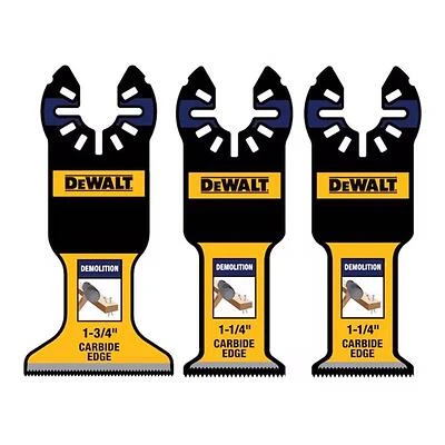 DEWALT Elite Oscillating Carbide Blade Set – Heavy‑Duty Demolition Cutting