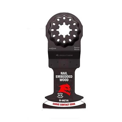 Diablo 1‑3/4" Bi‑Metal Oscillating Saw Blade – Wood Cutting, Starlock Compatible