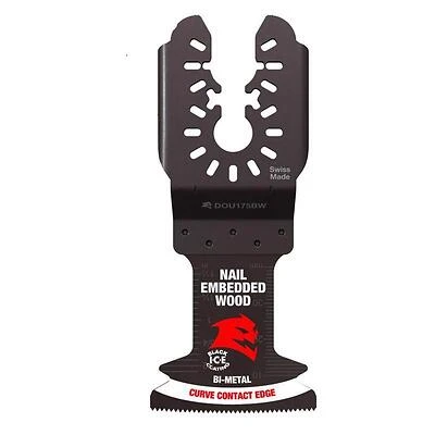 Diablo Demo Demon 1-3/4 in. Bi-Metal Curved Oscillating Blade – Universal Fit for Nail-Embedded Wood