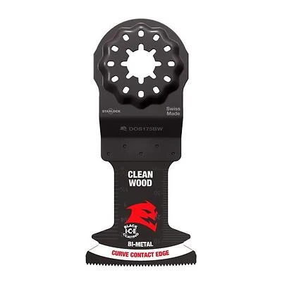 Diablo 1-3/4" Bi-Metal Oscillating Blade – Starlock Compatible for Fein Tools