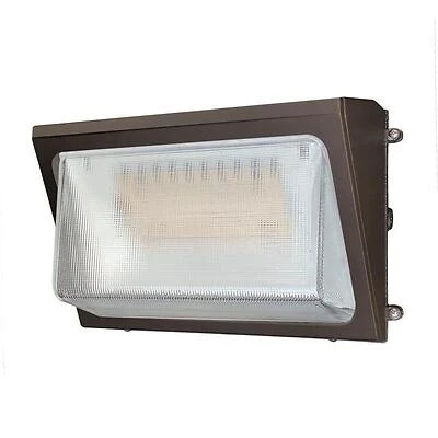 Lumark 100W Medium Wall Pack LED – IP65 Dimmable Floodlight, 10K‑15K Lumens, Aluminum Housing
