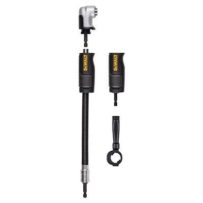 DEWALT DWAFEMRASET 4‑in‑1 Right‑Angle Steel Attachment