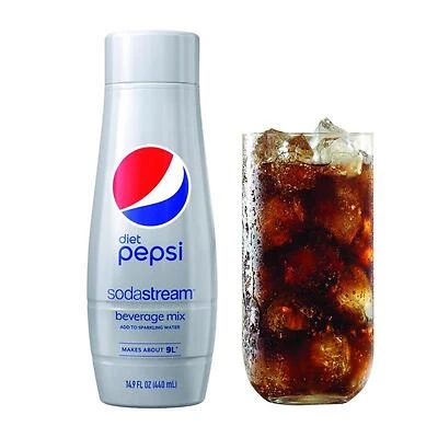SodaStream 14.9 oz Diet Pepsi Beverage Mix Bottle – Low‑Calorie Carbonated Drink