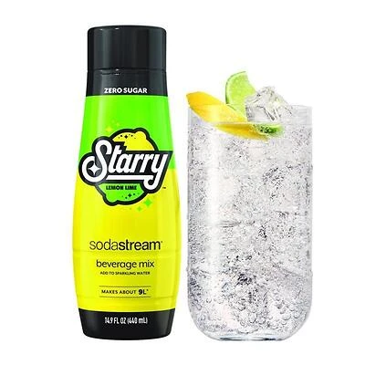 SodaStream Starry Zero‑Sugar Lemon‑Lime Mix – 14.9 fl oz Bottle
