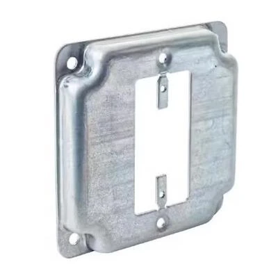 Southwire 1‑Gang Square Steel Exposed Work Cover – UL‑Listed