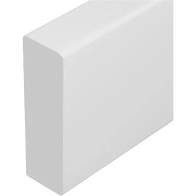 11/16 In. W. X 2-1/4 In. H. X 8 Ft. L. White Pvc Casing
