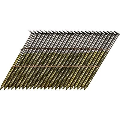 Stainless Steel 3‑Inch Brite Framing Nail – 10.25 ga Offset Round Head