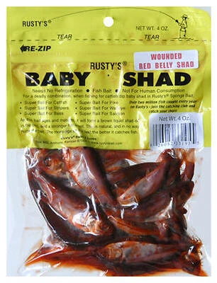 Fishing Lure, Wounded RB Shad, 4 oz.