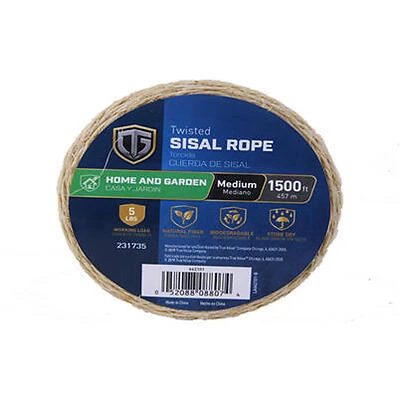 Sisal Twine, 1,500 Ft.