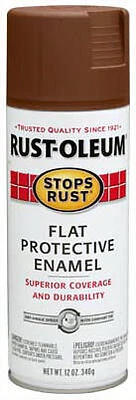 Rust Spray Flat Brown 214085