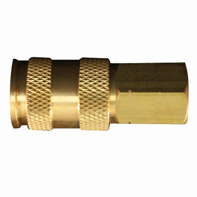 Compression Coupler, V-Style, Female, 1/4 In. NPT
