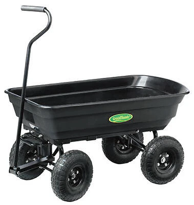 Dumping Garden Cart, 600-Lb. Capacity