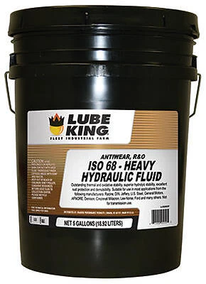 Hydraulic Fluid, AW ISO 68, 5-Gallons