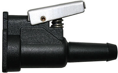 Johnson-Evinrude Female Fuel Line Quick Connector, Resin, 3/8 In. Barb