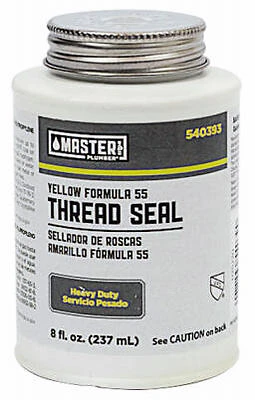 Yellow Formula 55 Thread Seal, 8-oz.