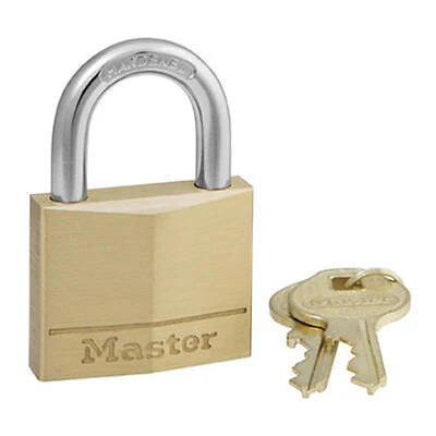 Master Lock Padlock Brass 140D