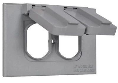 Flip Cover Weatherproof Gray