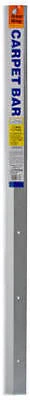 2 x 36-Inch Silver Carpet Bar