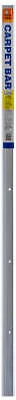 Carpet Bar 1"x72"Silver H113FS/6