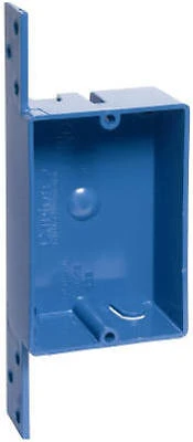 BOX SHALLOW 1GANG NEW PVC