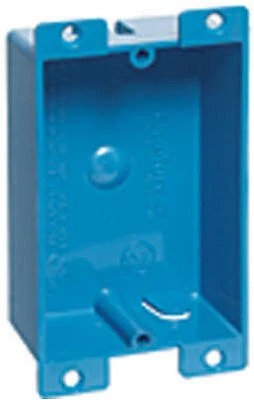 BOX SHALLOW 1GANG OLD PVC