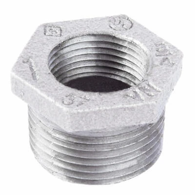 BUSHING HEX 1"X3/4" GALV