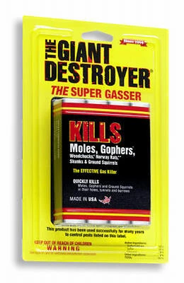 6 Pack Gopher Gasser - Effective Rodent Control Solution