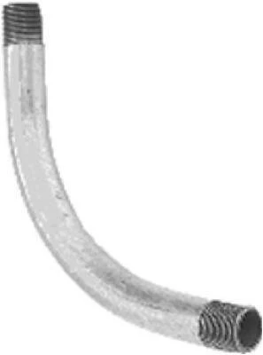 3/4 in. Galvanized Steel 90° Rigid Conduit Elbow – Heavy‑Duty Electrical Fitting
