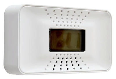 10‑Year Lithium Battery Carbon Monoxide Detector with Digital Temperature Display