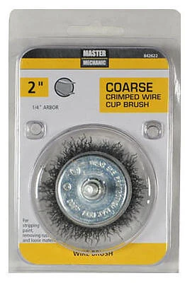 2 In. Coarse Crimped Wire Cup Brush