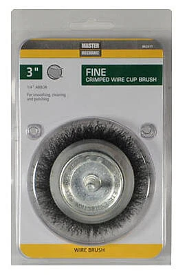 3 In. Fine Crimped Wire Cup Brush