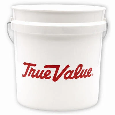White Plastic Pail, 2-Gallons