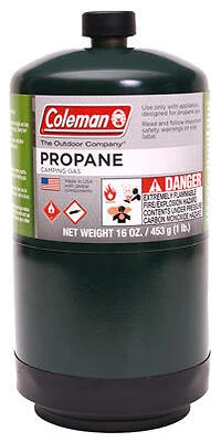 16‑oz Portable Propane Cylinder – Lightweight Fuel for Camping Stoves & Lanterns