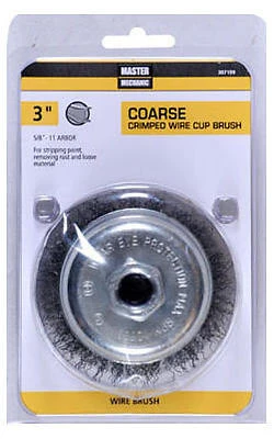 3 In. Crimped Wire Cup Brush