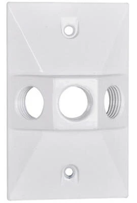 COVER LAMP 3H WHT 5189-1