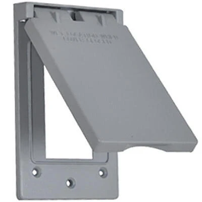 1G Weatherproof GFCI Cover