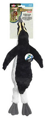 Skinneez Squeaker Penguin Dog Toy, 15-In.