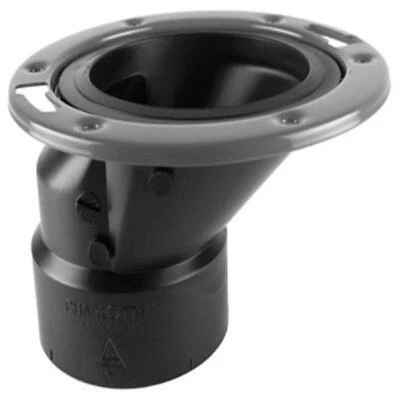 ABS/DWV Offset Closet Flange, 4 x 3 In.