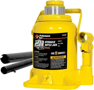20-Ton Shorty Hydraulic Bottle Jack