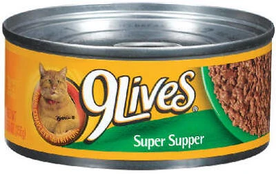 Canned Cat Food, Super Supper, 5.5-oz.