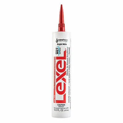White 10.5‑oz All‑Purpose Elastomeric Sealant – Paintable & Waterproof