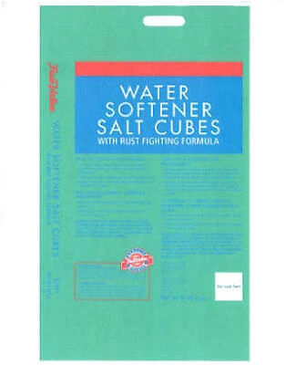 Water Conditioning Salt Pellets with Rust Fighter, 40 Lbs.