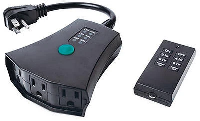 Digital Timer w/ Remote, Indoor or Outdoor