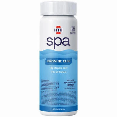 HTH 86109 Spa Bromine 1-In. Tablets, 2-Lb.