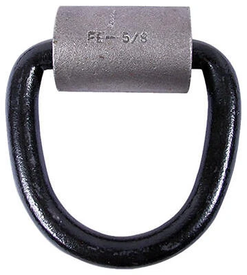 Trailer D Ring, Weld-On, 5/8 In.