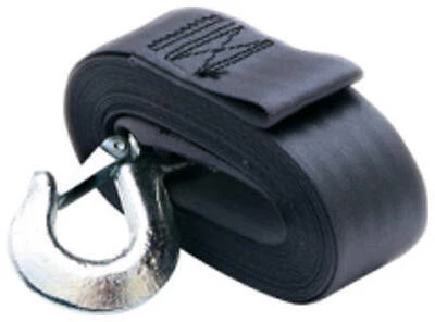 Winch Strap With Hook, 2 In. x 20 Ft.