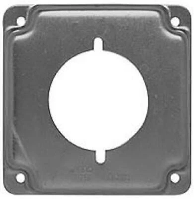 4" SGL RECEP COVER 810C